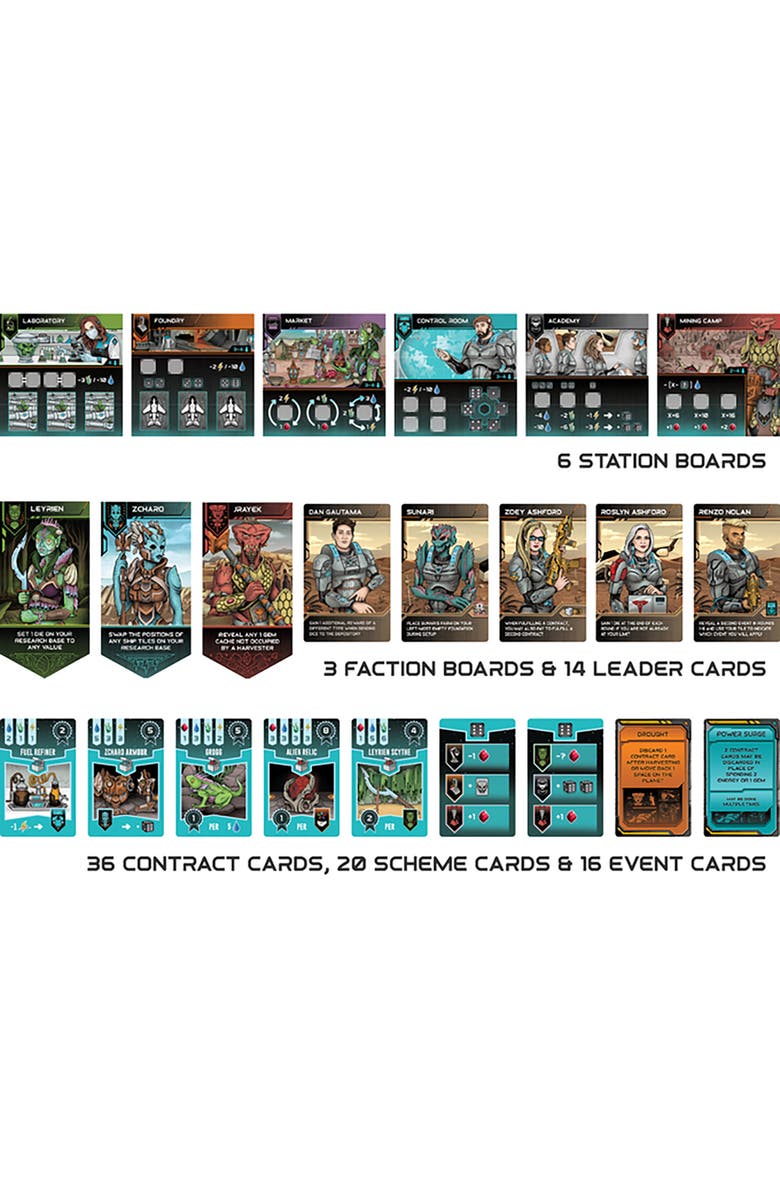 Renegade Game Studios First Light Second Edition Strategy Boardgame, Ages 14+, Alternate, color, 