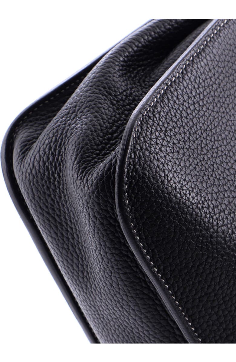 Pre-Owned Hermes Halzan Bag Clemence 31, Alternate, color, Bleu Indigo