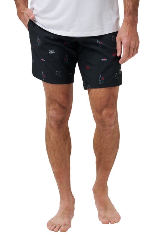 Travismathew Red White & Booyah Board Shorts