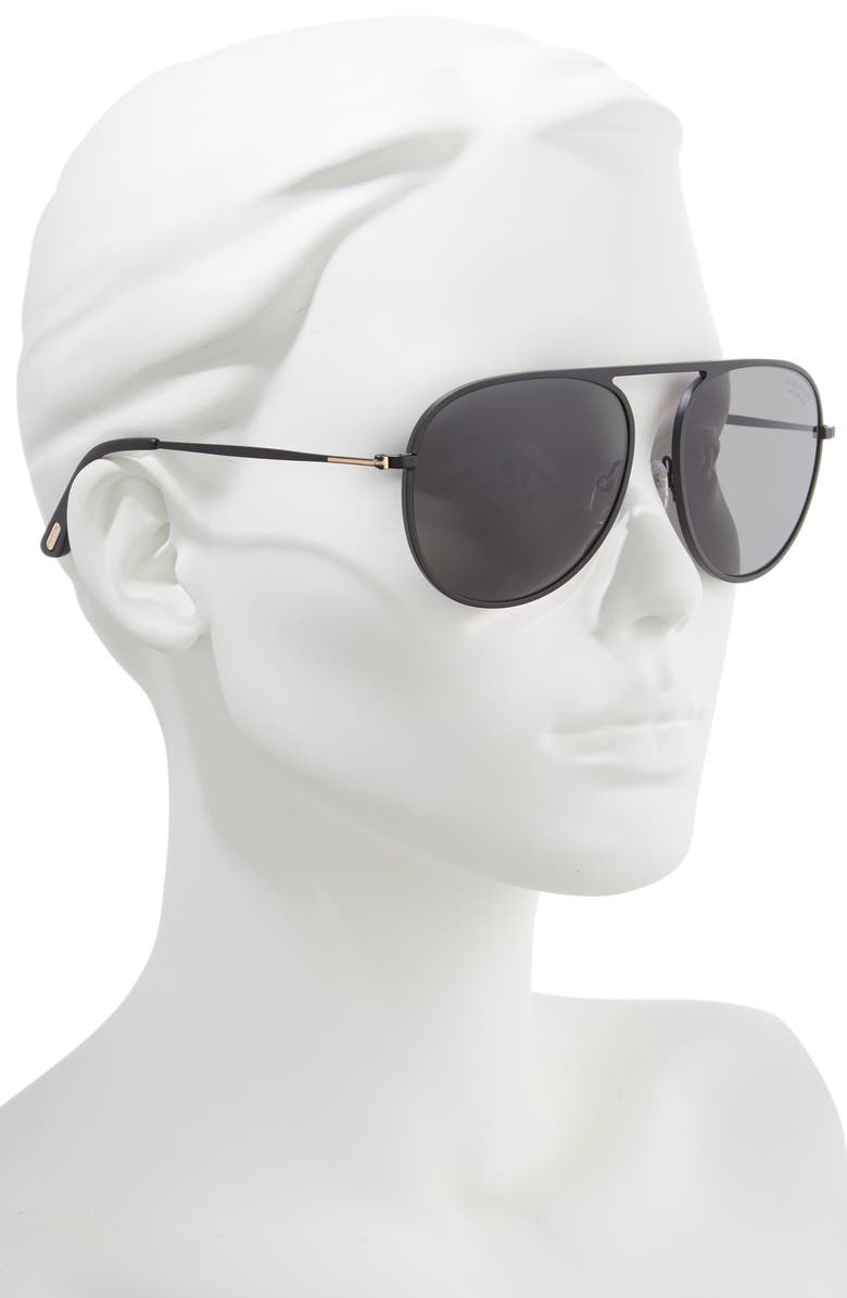 TOM FORD 59mm Aviator Sunglasses, Alternate, color,