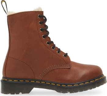 1460 Serena Faux Fur Lined Leather Boot