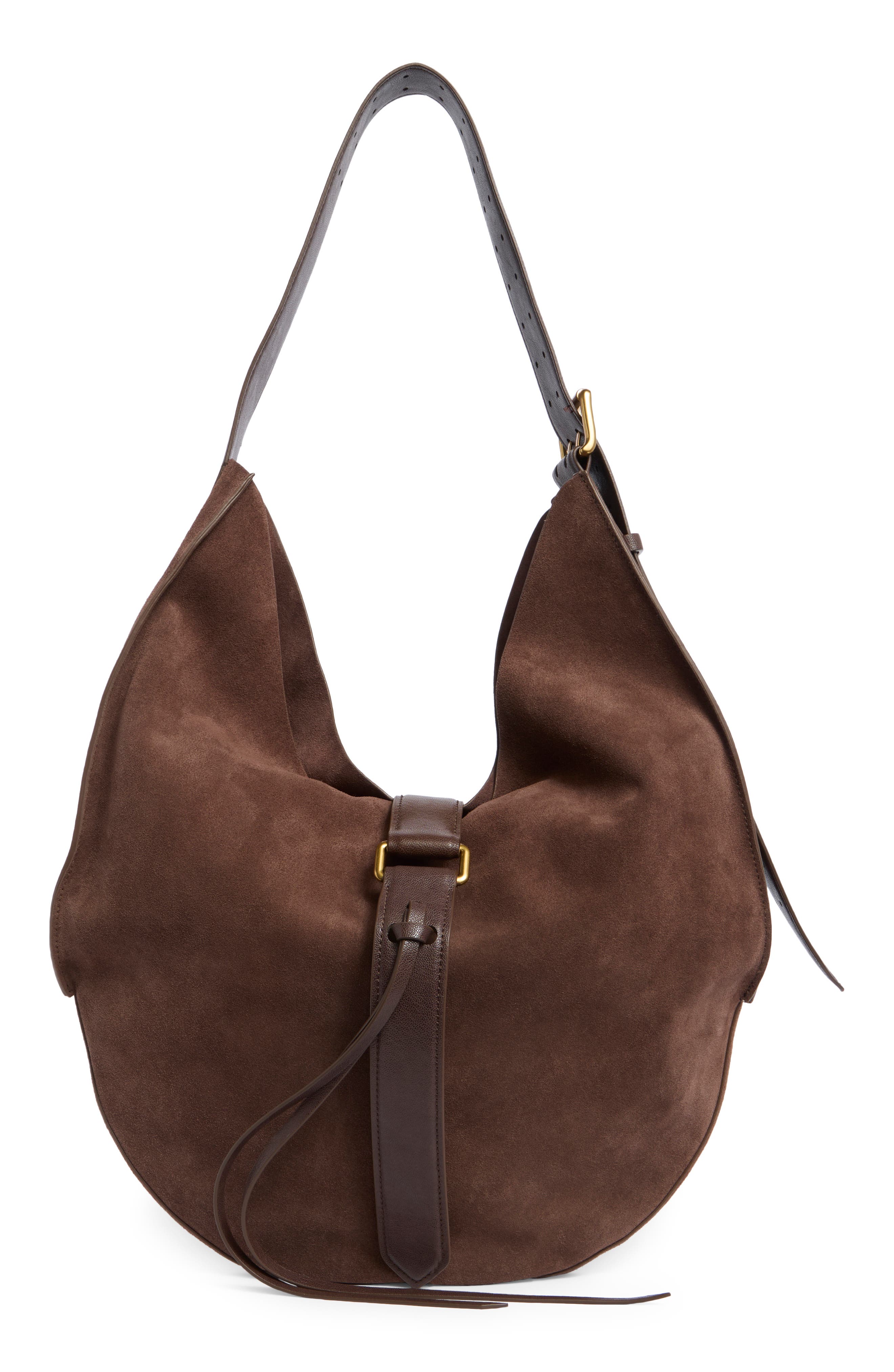 Dolce Vita Oakley Large Suede Hobo Bag
