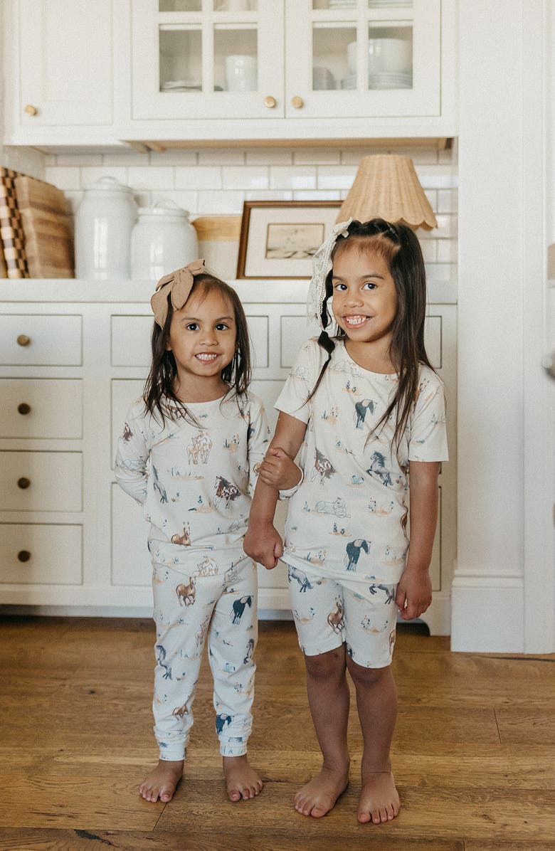 Copper Pearl Montana Two-Piece Short Pajamas, Alternate, color, Montana