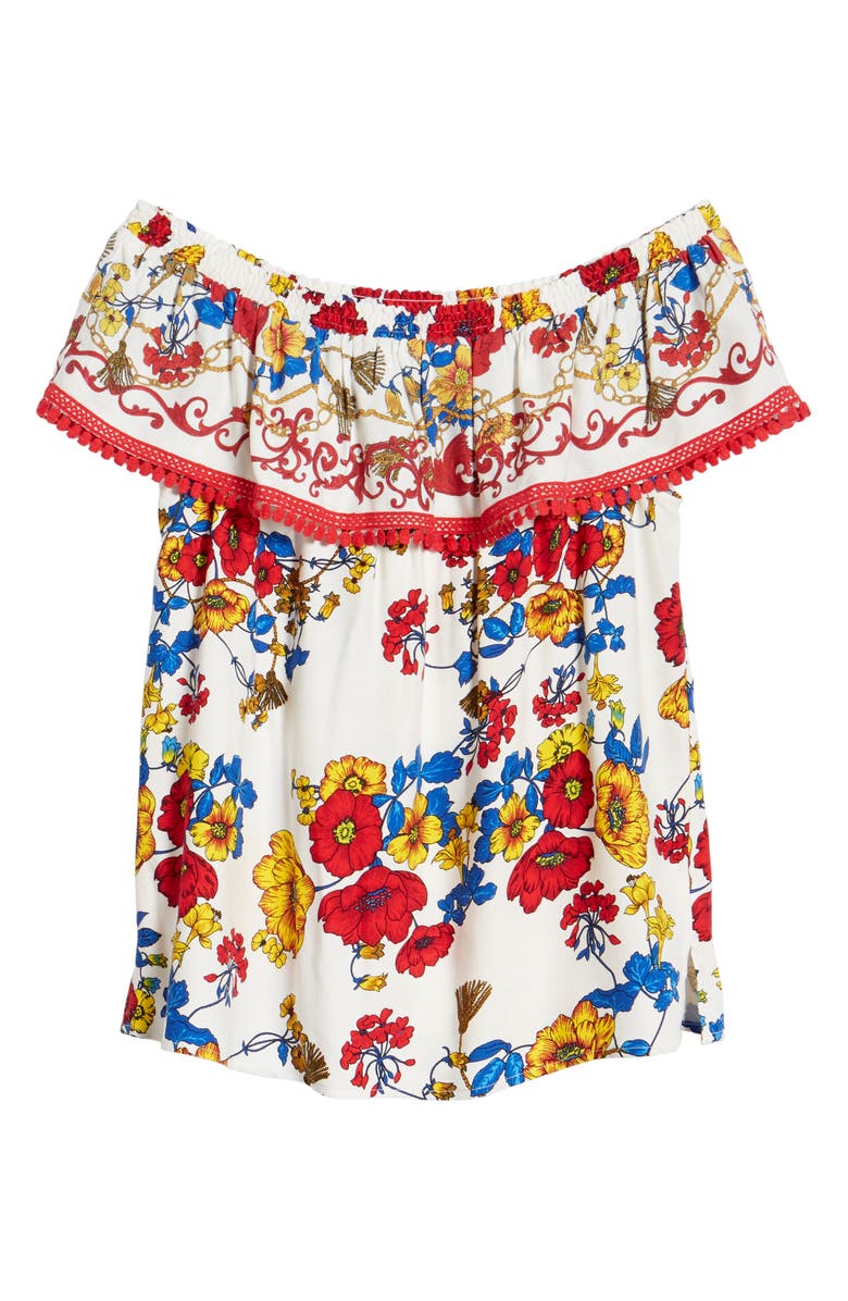 GIBSONLOOK Gibson x Hi Sugarplum! Naples Convertible Off the Shoulder Top, Alternate, color,