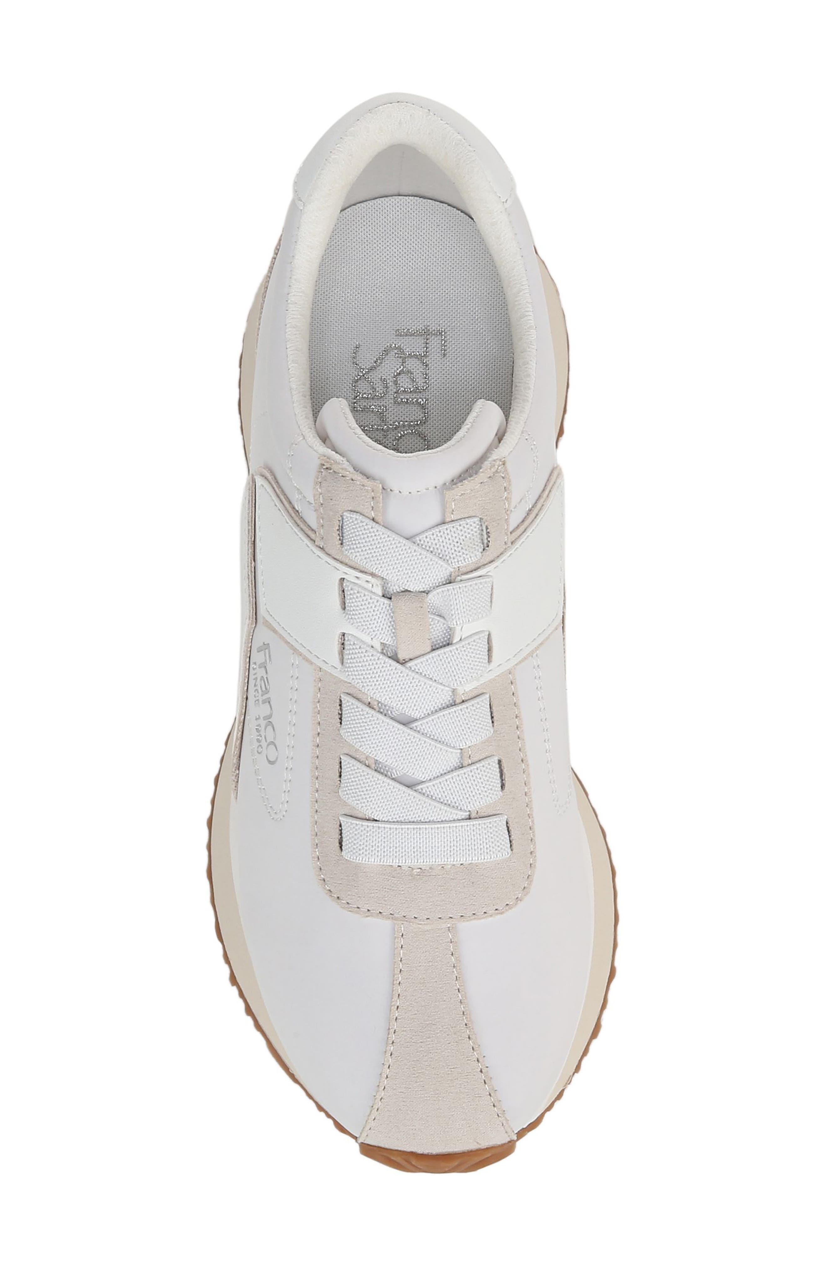 Franco Sarto Erica Sneaker, Alternate, color, White