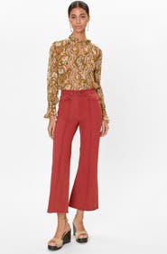 Rebecca Taylor Remi Stretch Kick Flare