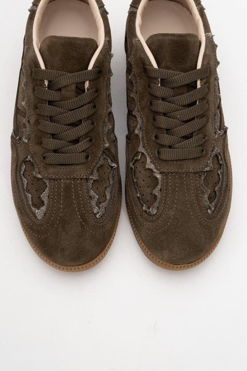 Forever & Always Shoes Shiva Suede Leather Sneakers