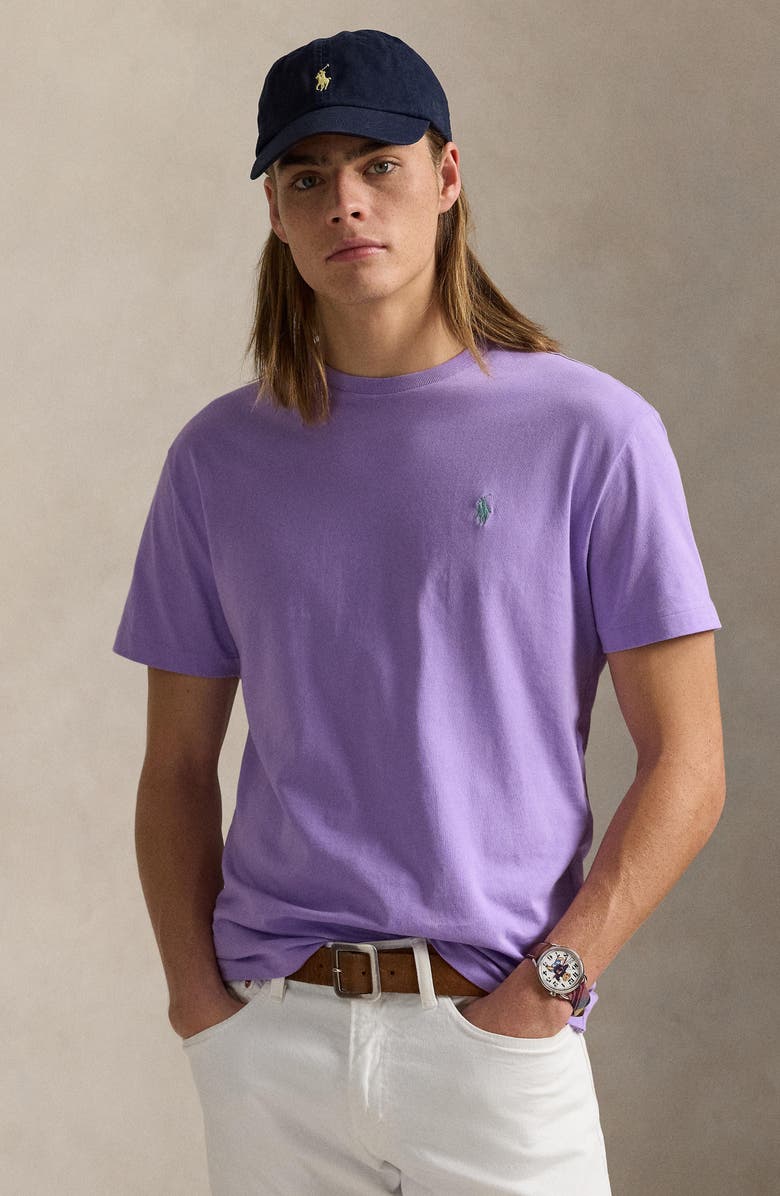 Polo Ralph Lauren Classic Fit Jersey Crewneck T-Shirt, Alternate, color,