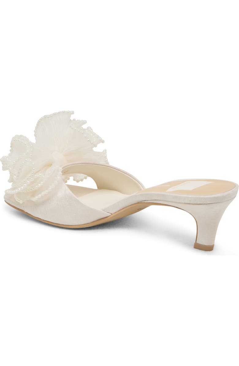 Dolce Vita Narita Pearl Sandal, Alternate, color, Off White Satin