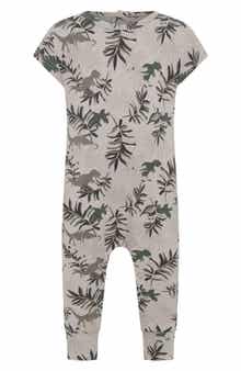 Dino Park Stretch Cotton Romper