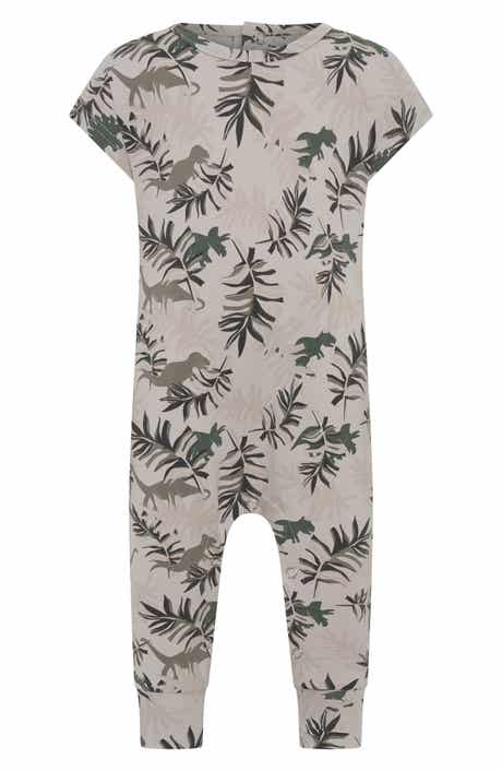 Dino Park Stretch Cotton Romper