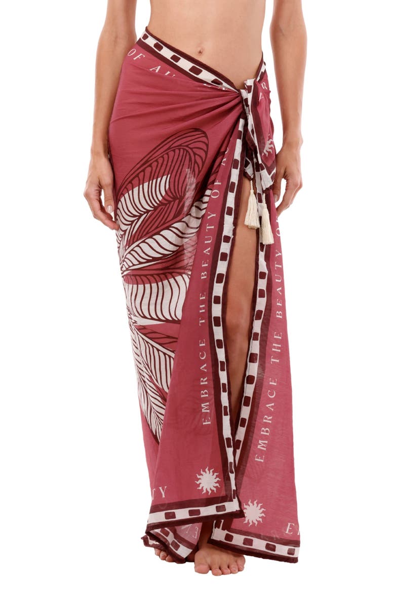 Tropical Wine The Must Cover-Up Pareo, Main, color, TROPICAL WINE