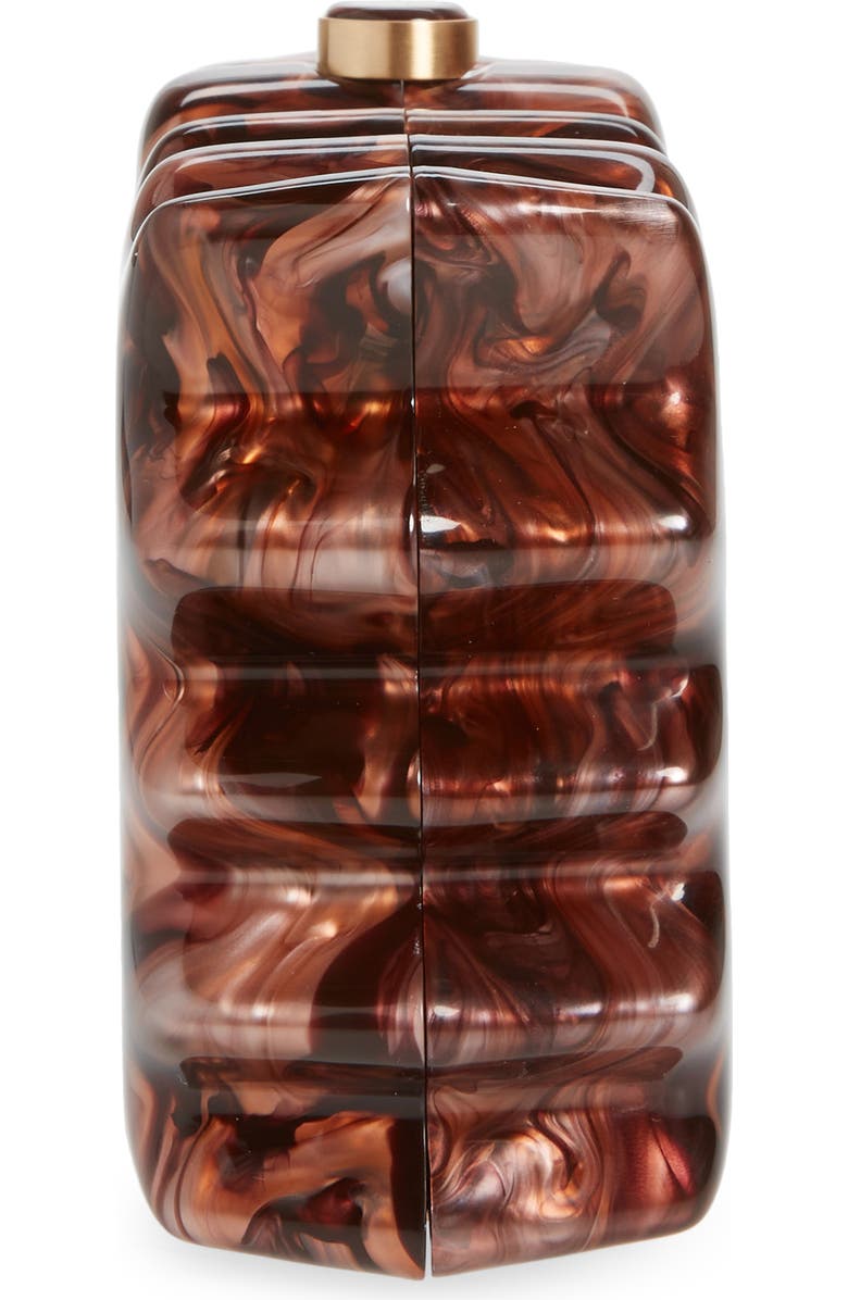 Cult Gaia Paloma Acrylic Box Clutch, Alternate, color,