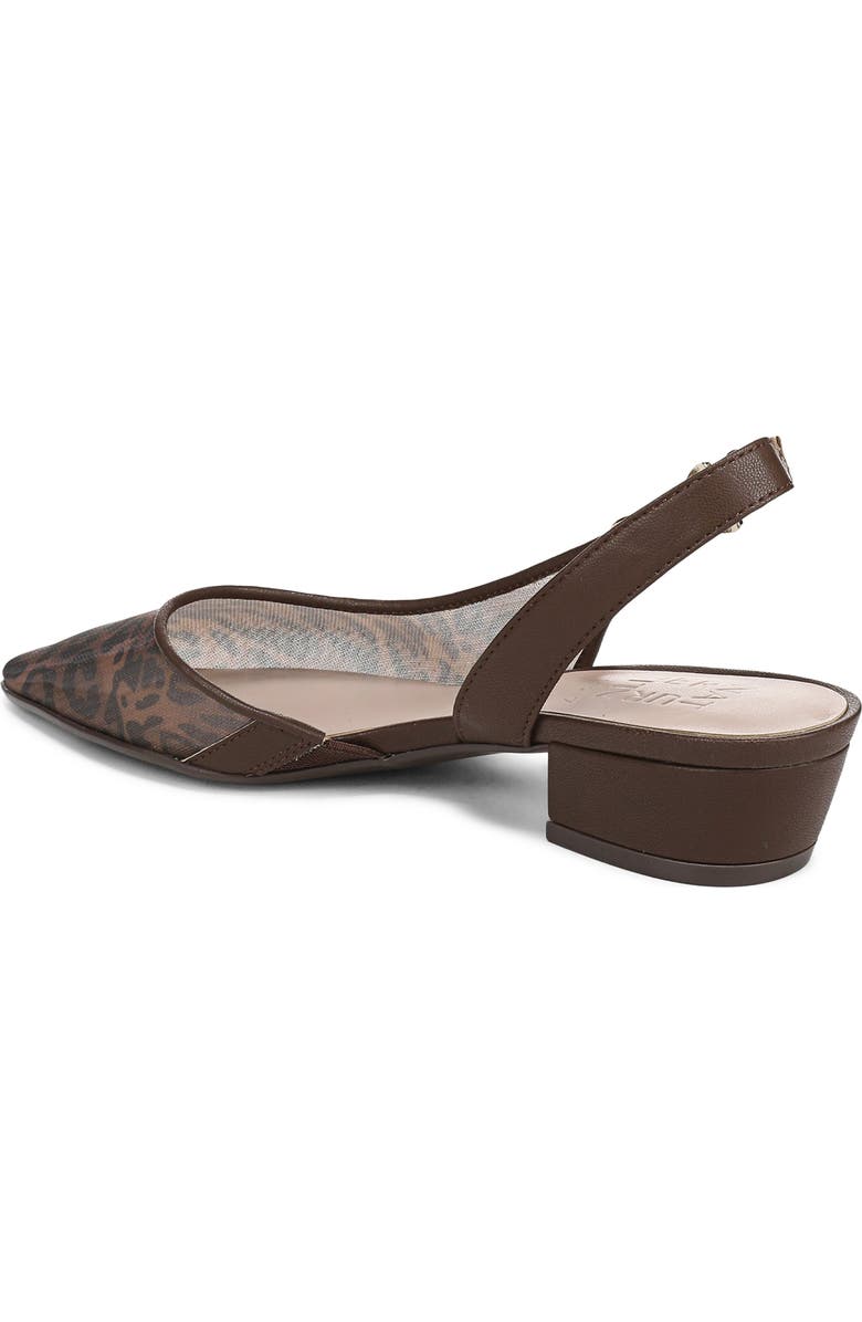 Naturalizer Banks 2 Slingback Pump, Alternate, color, Dark Brown Multi
