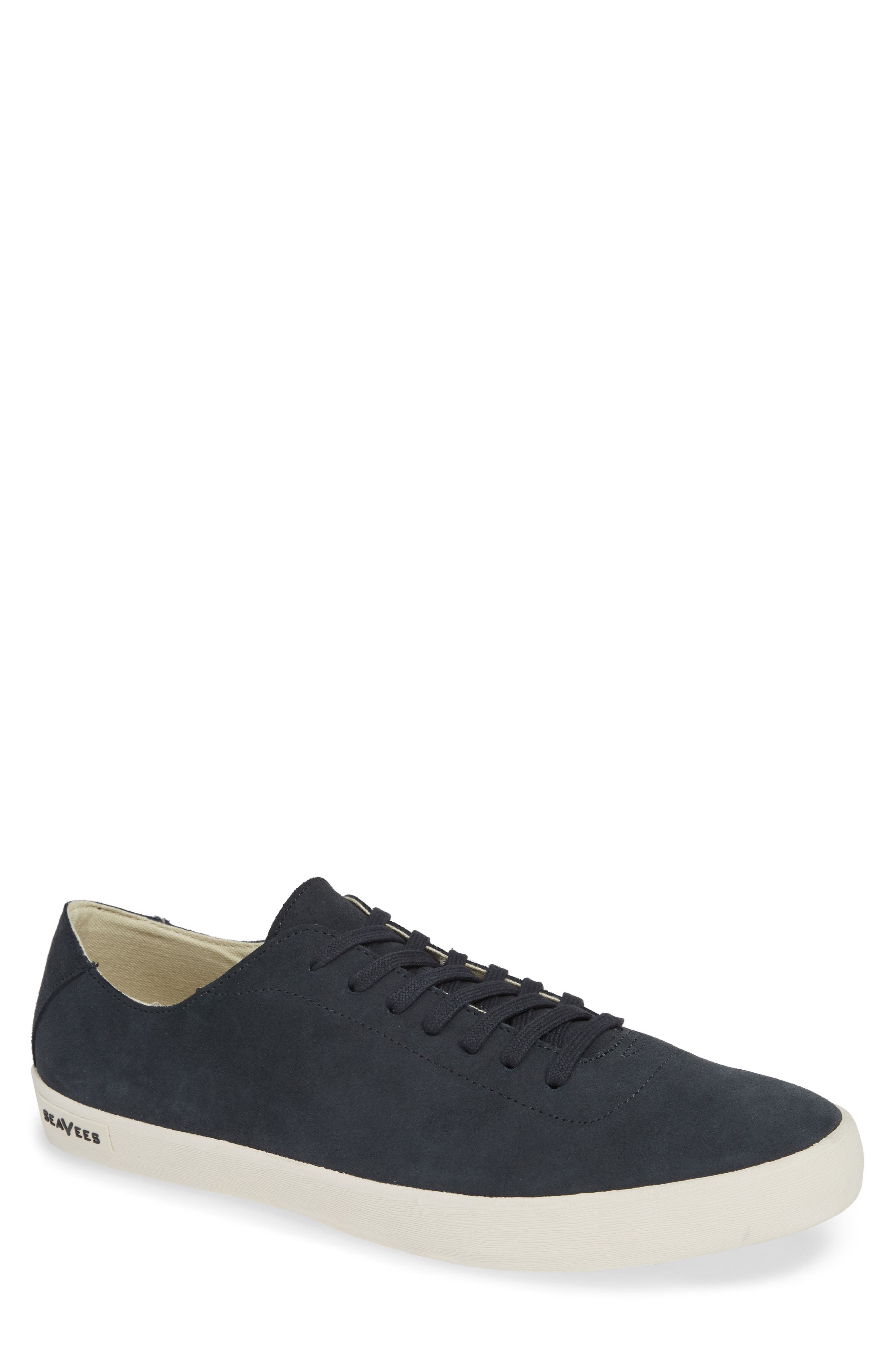 Racquet Club Sneaker, Main, color, DEEP NAVY SUEDE