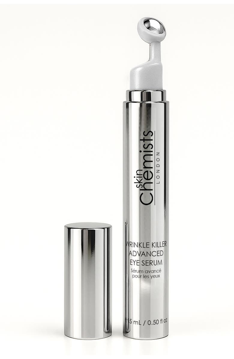 SKINCHEMISTS Wrinkle Killer Anti-Ageing Eye Treatment 15ml for Loss of Firmness, Fine Lines & Wrinkles, Alternate, color, White
