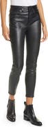 rag & bone Nina High Waist Skinny Leather Pants