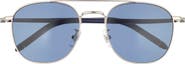 Montblanc 54mm Round Sunglasses