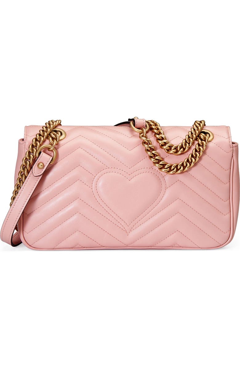 Gucci Small Matelassé Leather Shoulder Bag, Alternate, color,