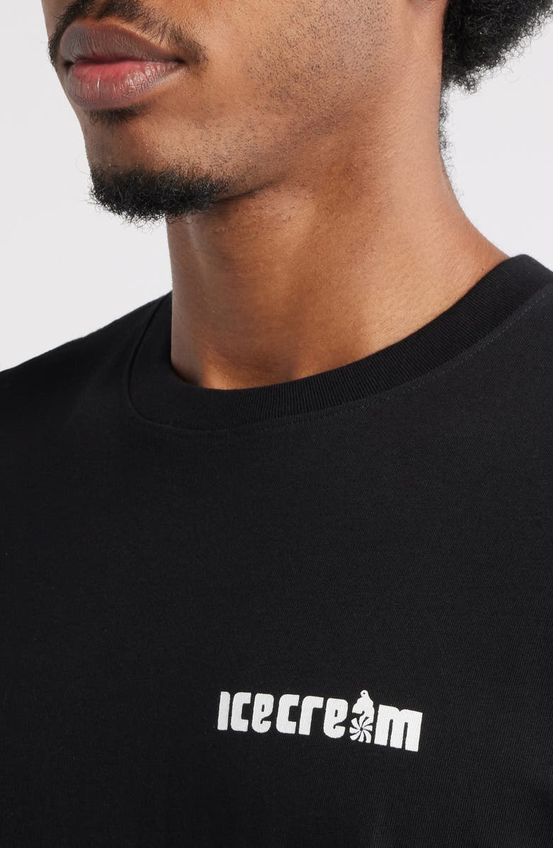 ICECREAM It Can't Be Cotton Graphic T-Shirt, Alternate, color, Black