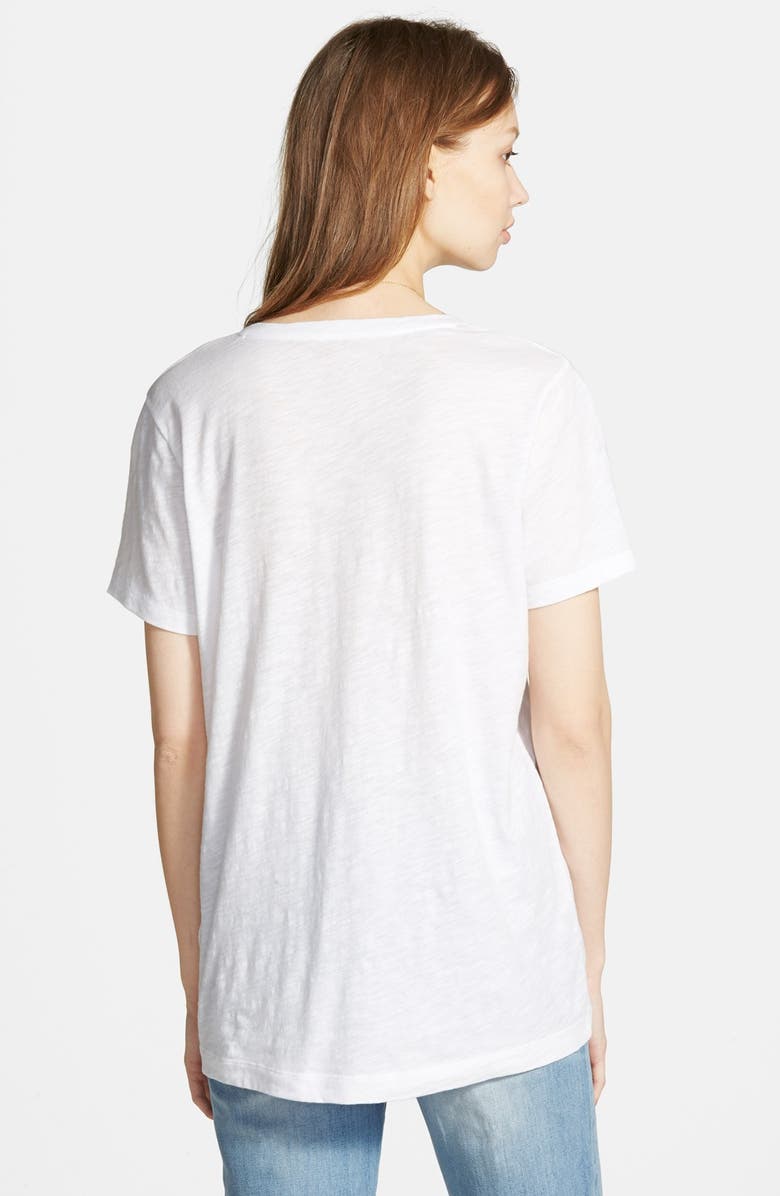 Madewell Whisper Cotton V-Neck Pocket Tee, Alternate, color,