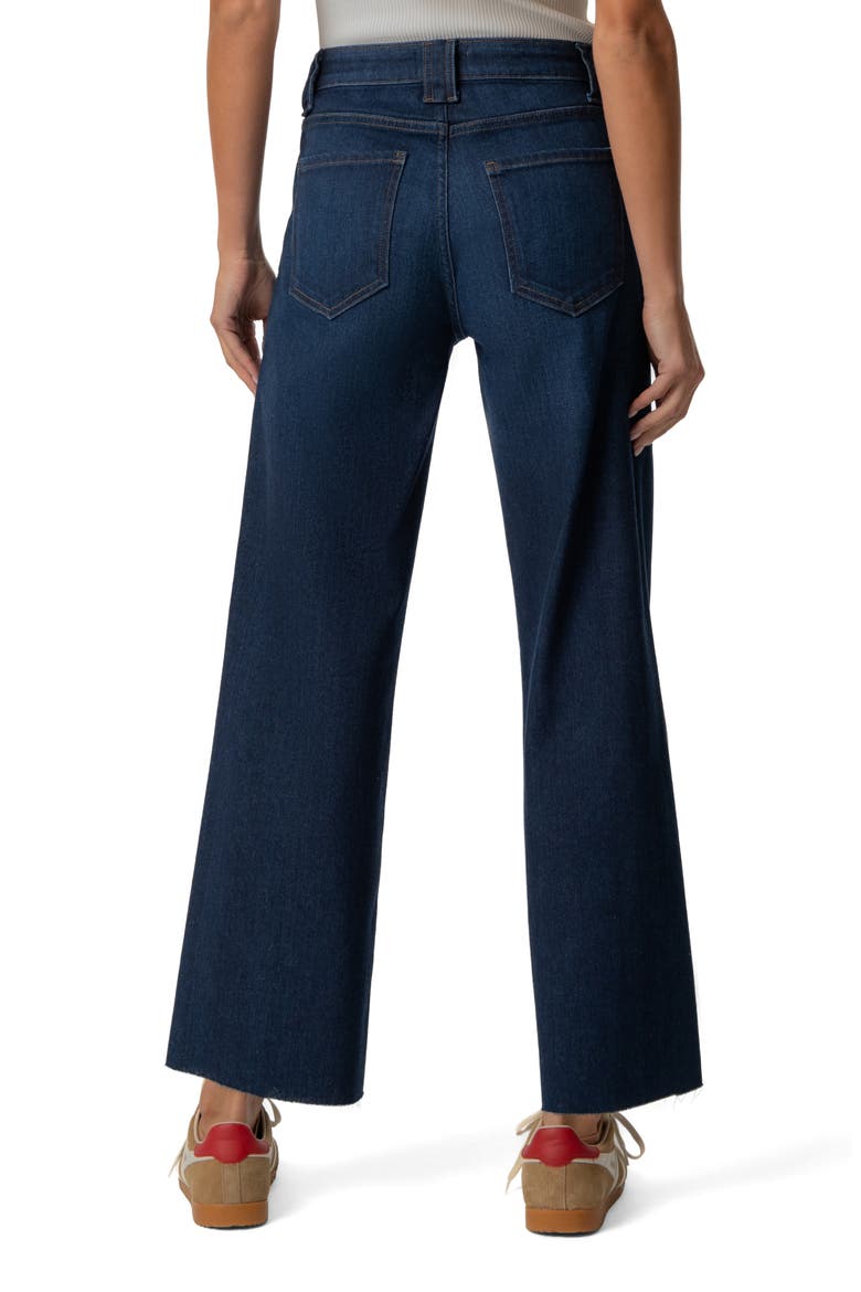 Meg High Waist Raw Hem Wide Leg Jeans, Alternate, color, DIRECTOR