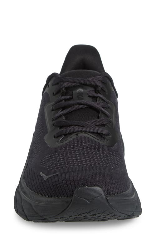 Hoka Arahi 7 Running Shoe In Black