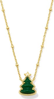 Kendra Scott Holiday Tree Short Pendant Necklace