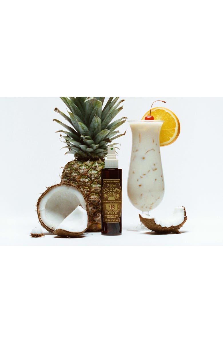 Vacation Original Coconut Oil Spray Sunscreen SPF 15, Alternate, color, 