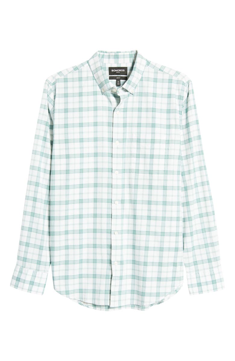 Bonobos Everyday Plaid Stretch Button-Up Shirt, Alternate, color, 