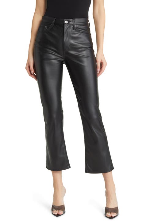 Lennon High Waist Faux Leather Pants