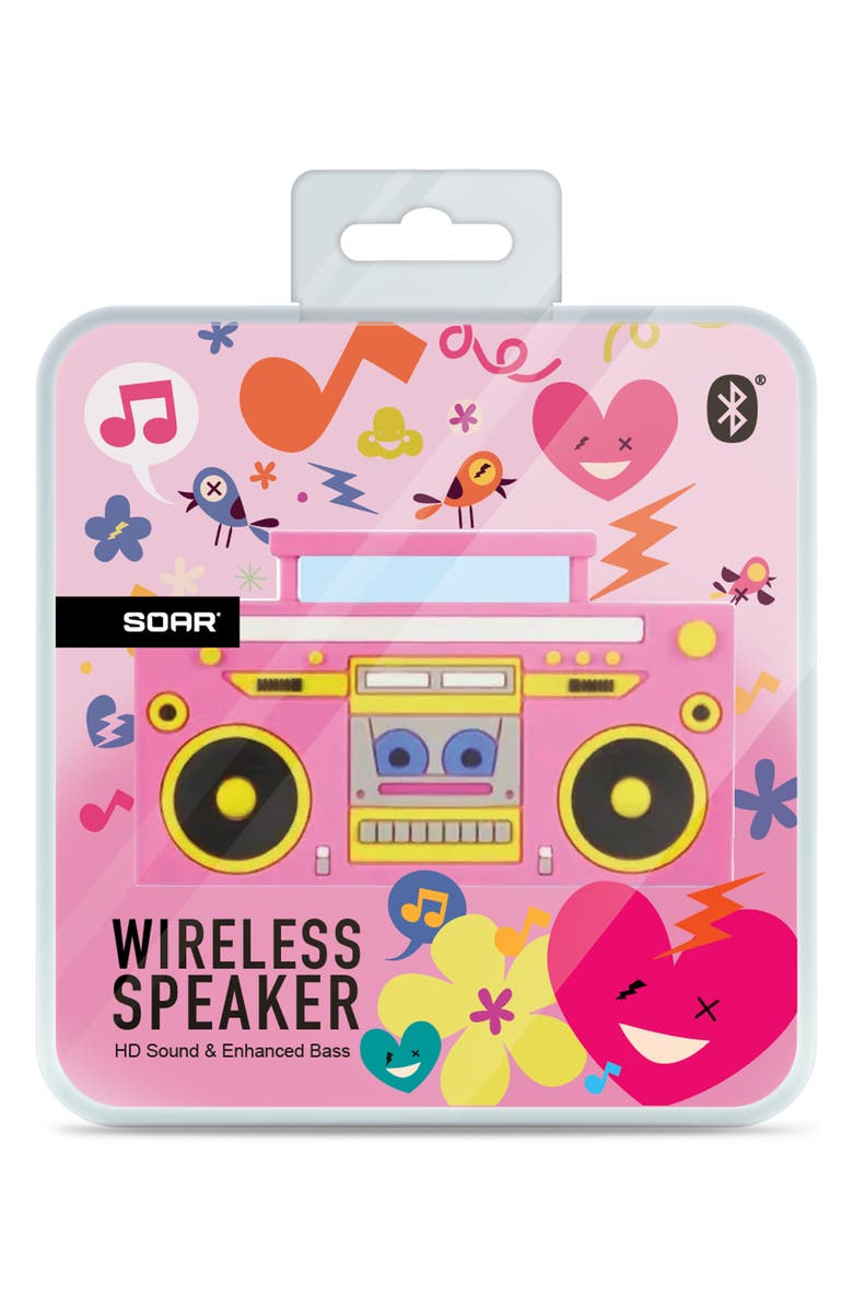 SOAR Boombox Mini Bluetooth Speaker, Main, color,