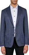 W.R.K Slim Fit Textured Stretch Knit Sportcoat