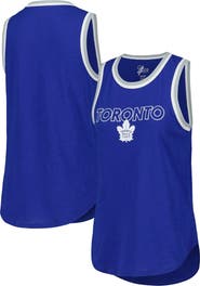 G-III 4HER BY CARL BANKS Women's G-III 4Her by Carl Banks Blue Toronto Maple Leafs Strategy Tank Top