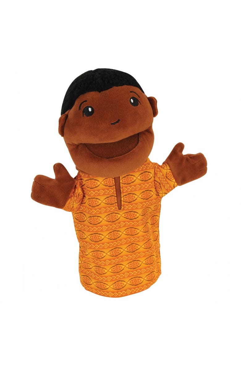 Kaplan Early Learning Company Diversity Puppets - Set of 8, Alternate, color, Multicolored