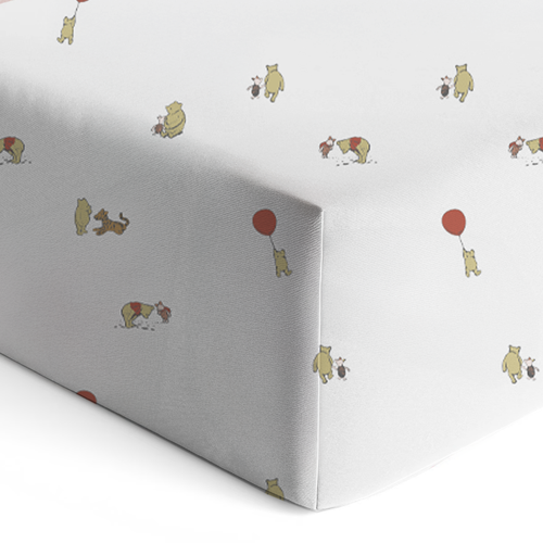 Gunamuna Crib Sheet In White