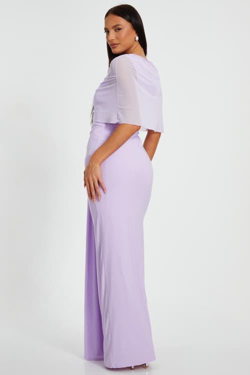 Quiz Ity Draped Maxi Dress