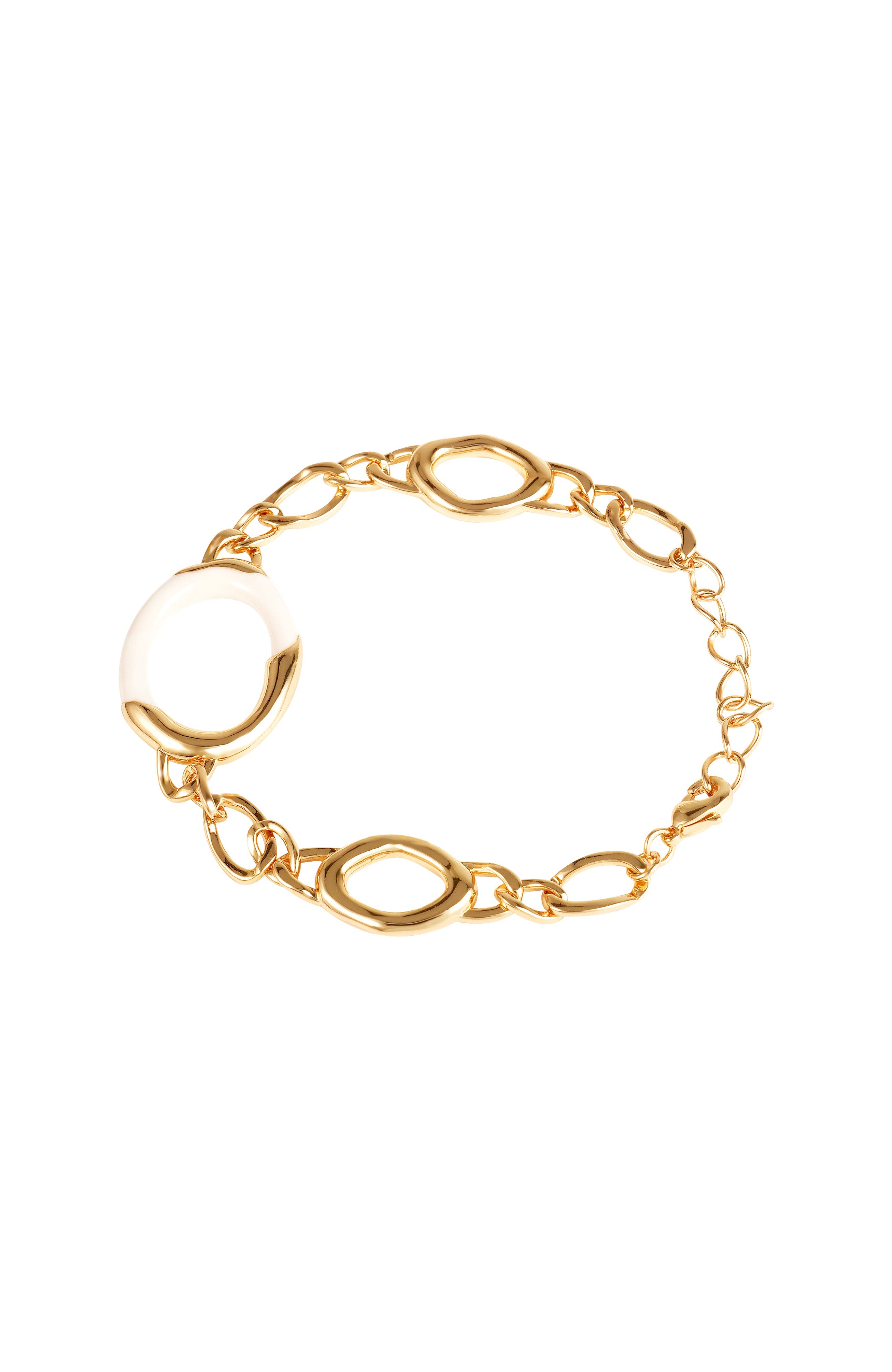 selected White & Gold