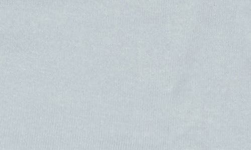 Renee C Foldover Knit Wide Leg Pants In Blue