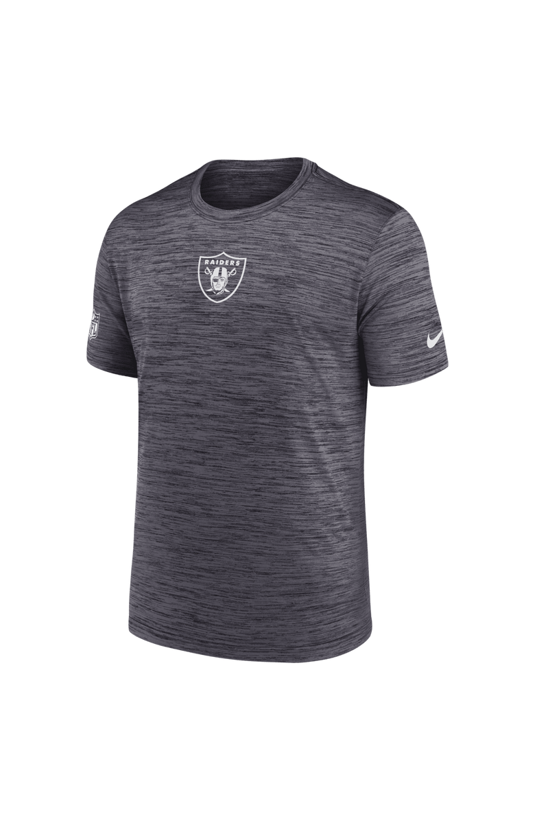 Nike Men's Nike Black Las Vegas Raiders Big & Tall Sideline Velocity Performance T-Shirt, Alternate, color, Black