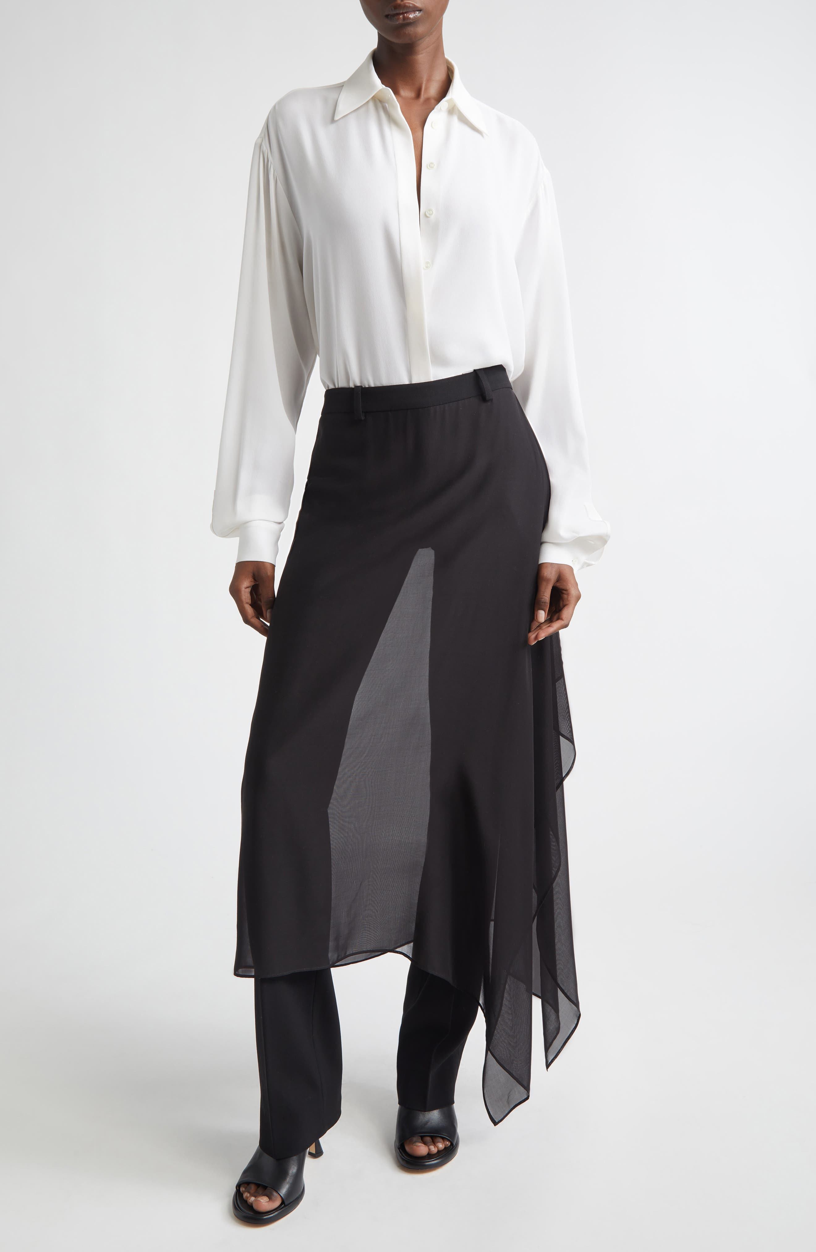 Veiled Stretch Virgin Wool Trousers - image 2
