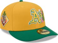 New Era Men's New Era Gold/Green Athletics 2026 Spring Training 59FIFTY Fitted Hat