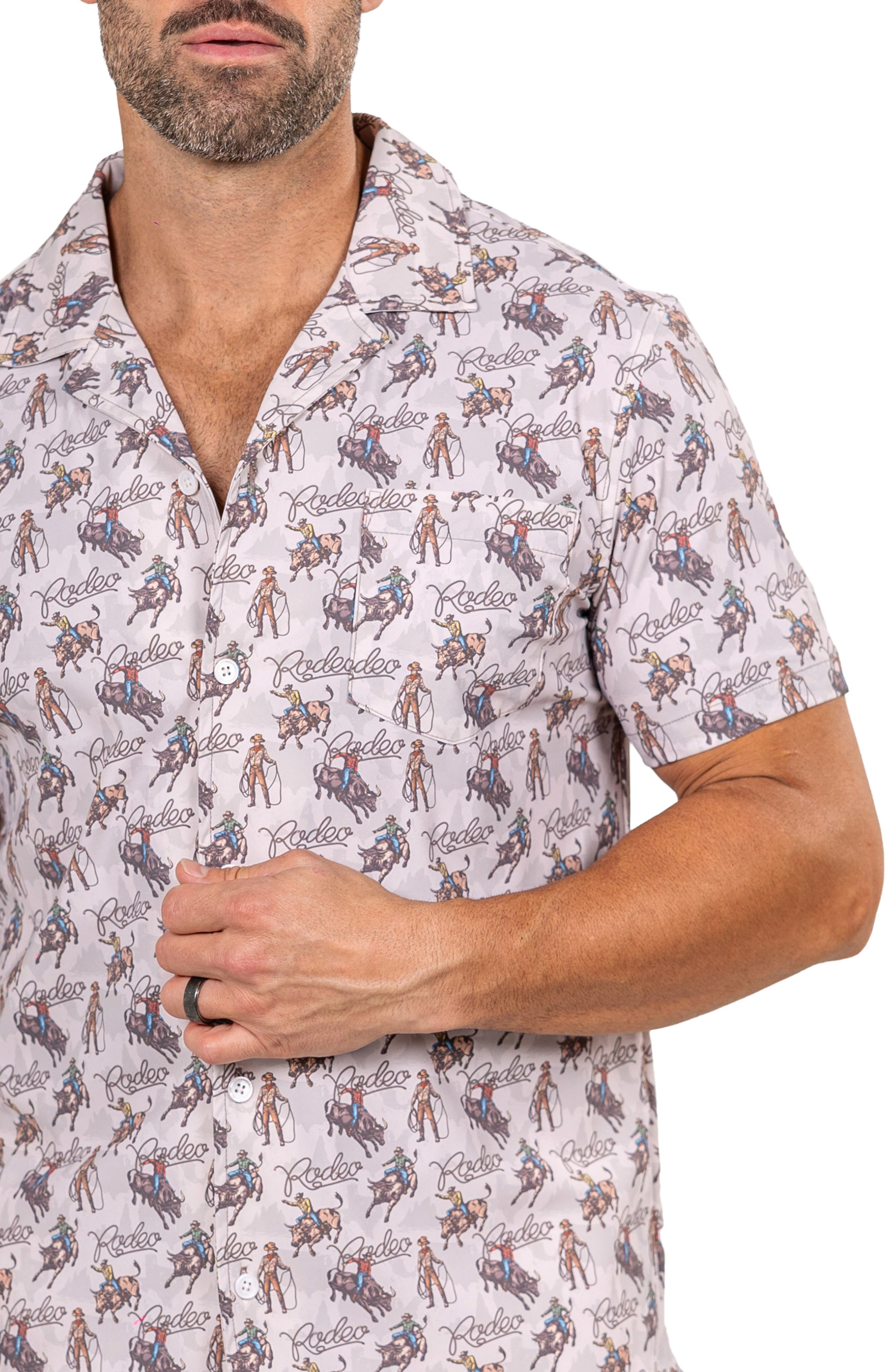 Marthy Brown Camp Shirt - image 2