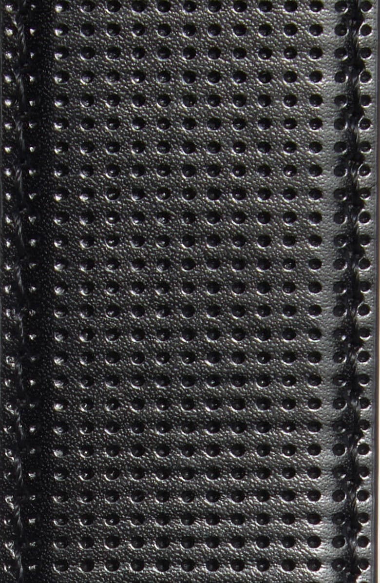 Steve Madden Perforated Reversible Belt, Alternate, color, Black/ Brown