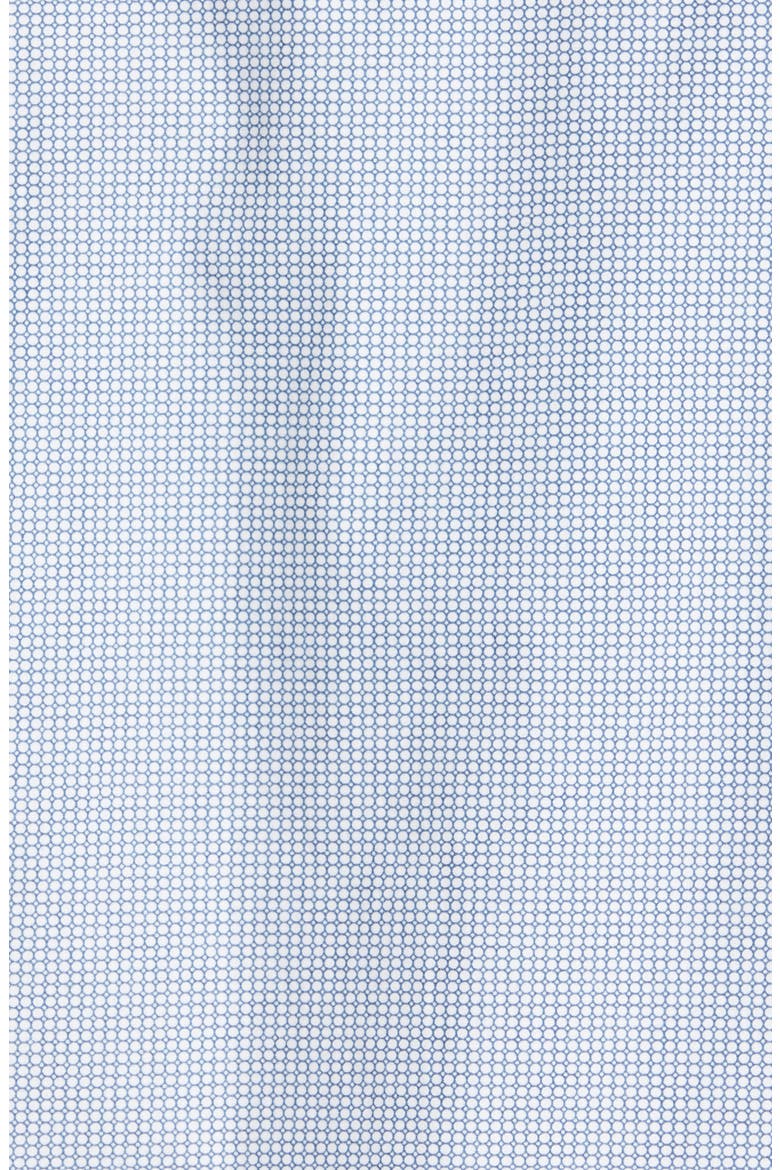 Trim Fit Geometric Dress Shirt, Alternate, color, BLUE