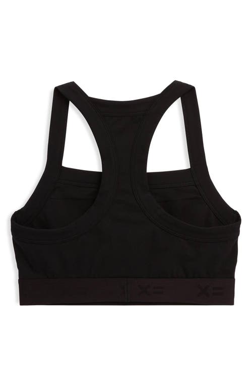 Tomboyx Scoop Soft Stretch Cotton Bralette In Black