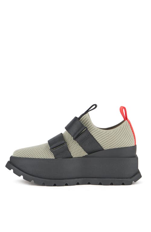 United Nude Roko Run Platform Sneaker In Sustained Grey