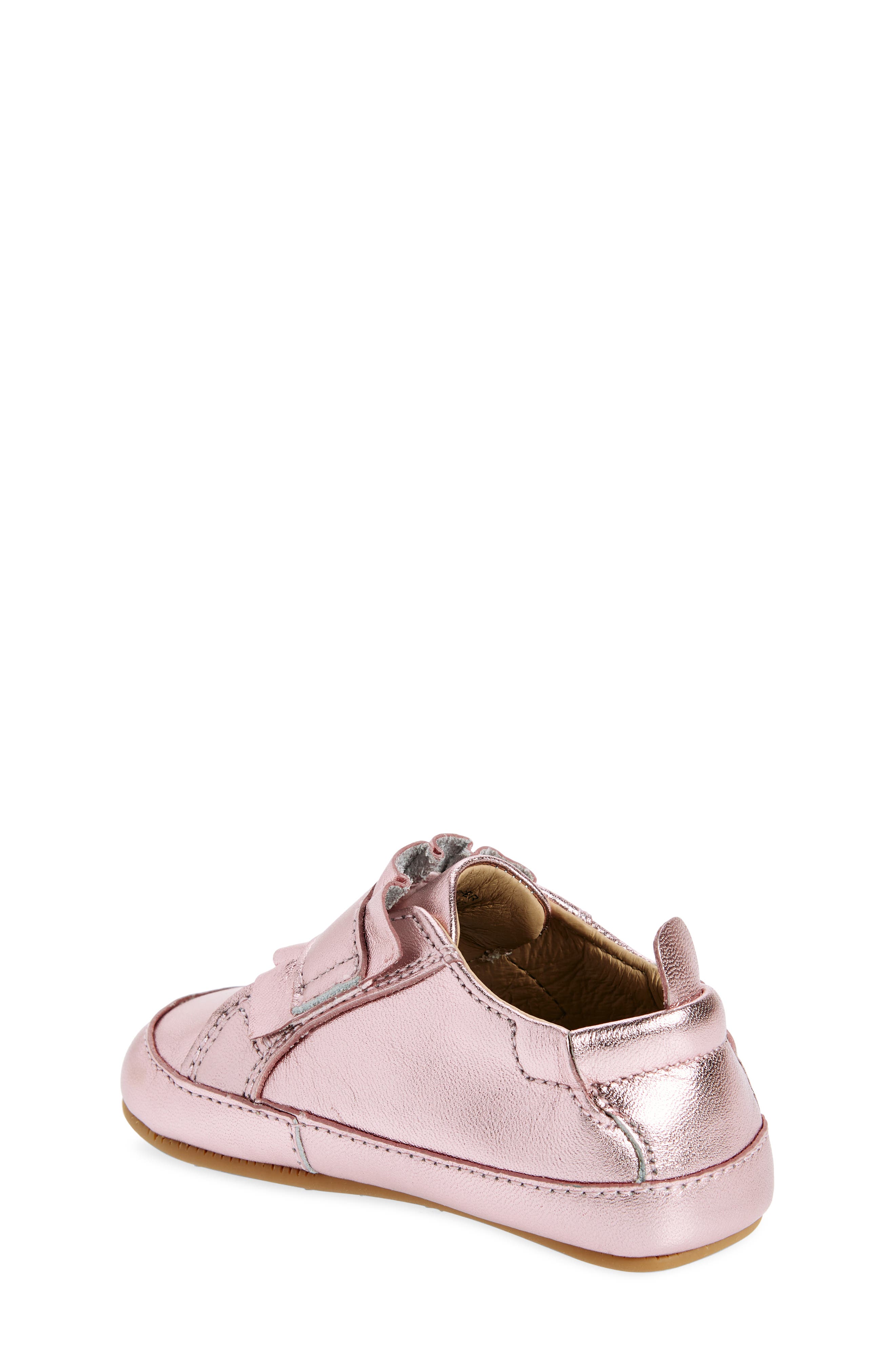 OLD SOLES Kids' Frilly Metallic Sneaker, Alternate, color, 