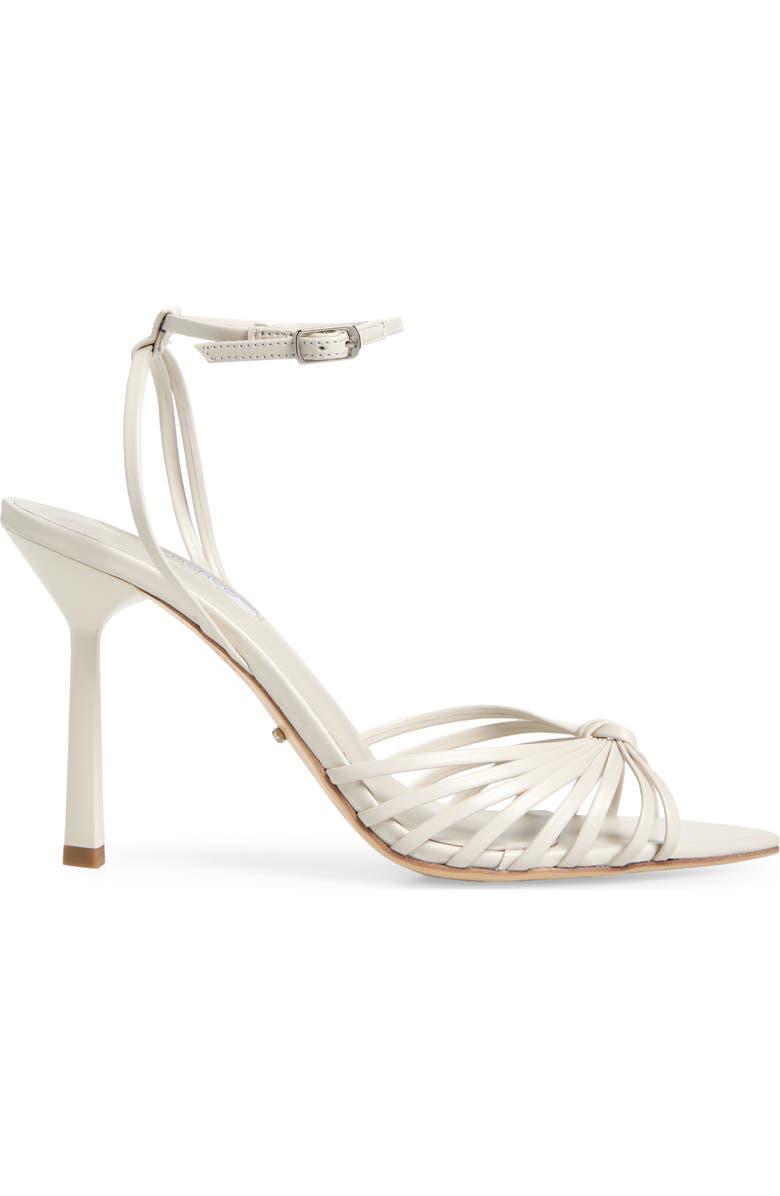 Tony Bianco Maxos Ankle Strap Pointed Toe Sandal, Alternate, color, Bone Venice
