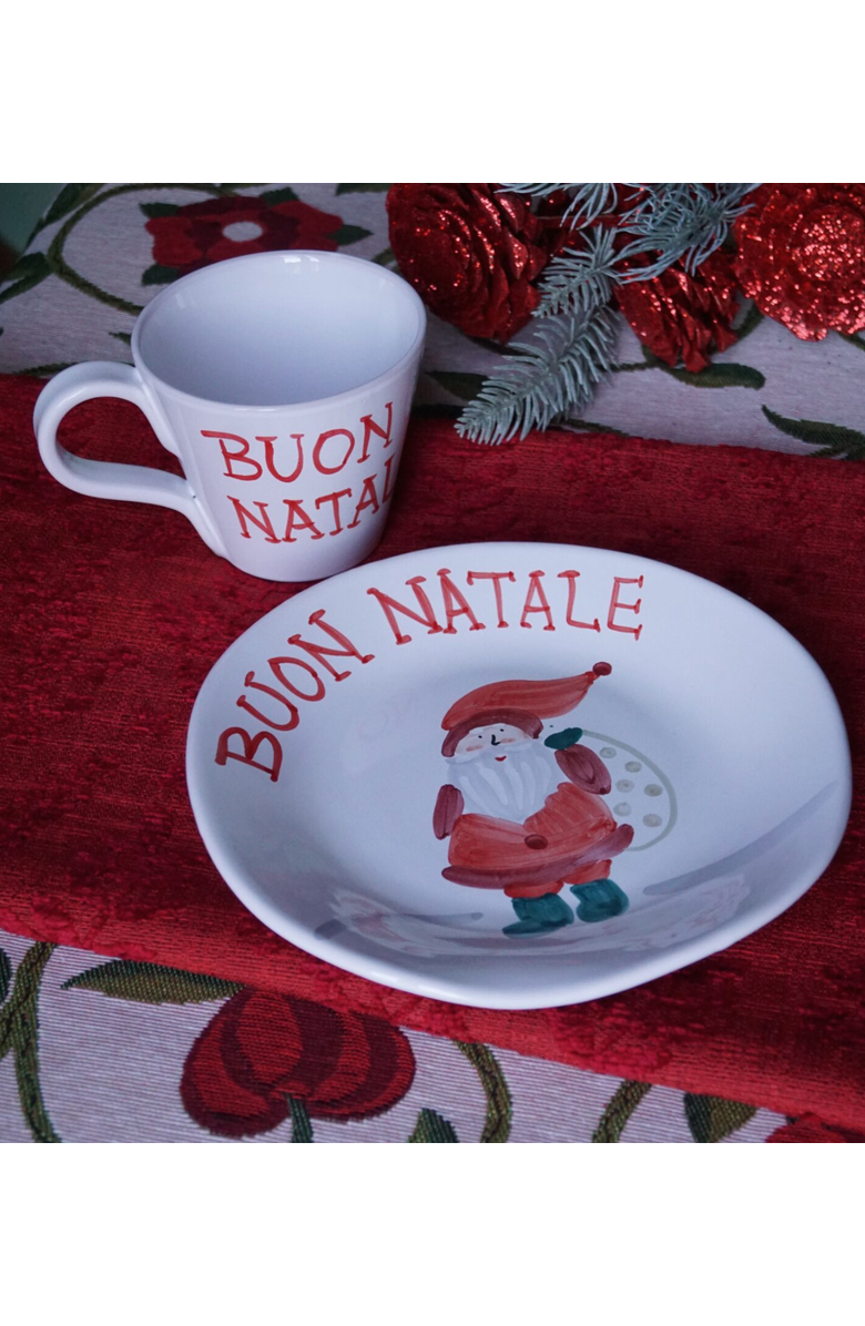 LA GABBIANELLA Buon Natale - Mug, Alternate, color, White